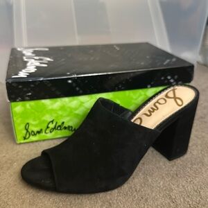 Sam Edelman Suede Sandal Heels